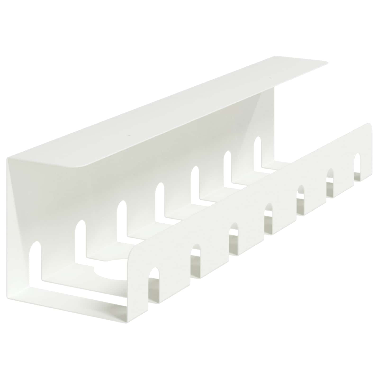 Unter dem Schreibtisch Kabelmanagement Tray 2 Stk. Anthrazit