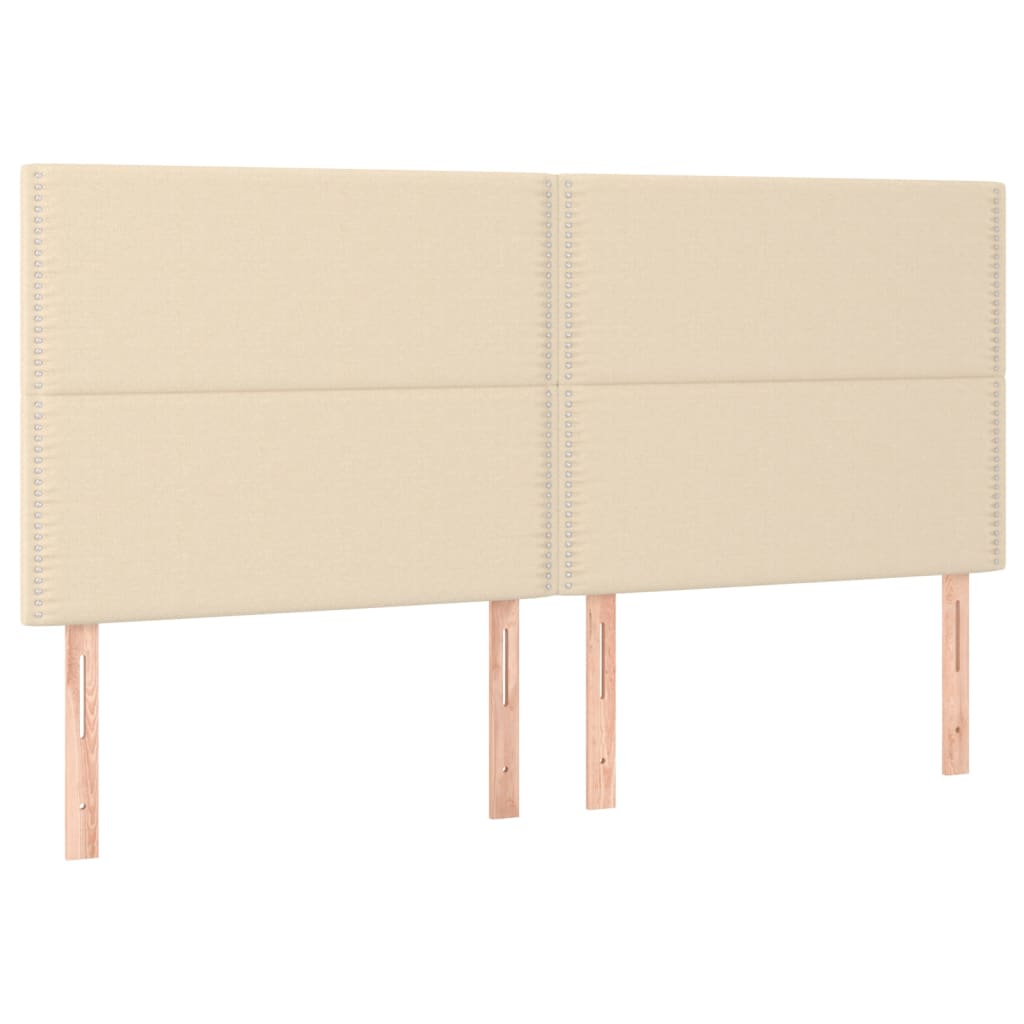 Kopfteil Dunkelgrau 80 x 5 x 118/128 cm Stoff