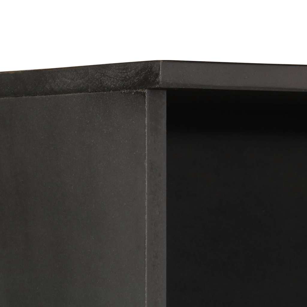 Badschrank 38x33x160 cm Massivholz Mango