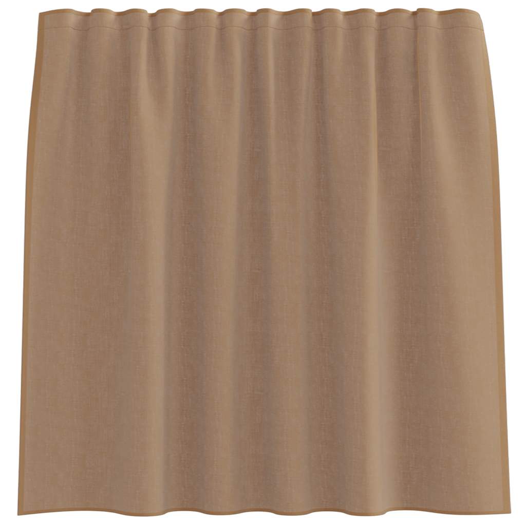 Voile Vorhänge mit Ösen 2 Stk. Apfelgrün 140x140 cm