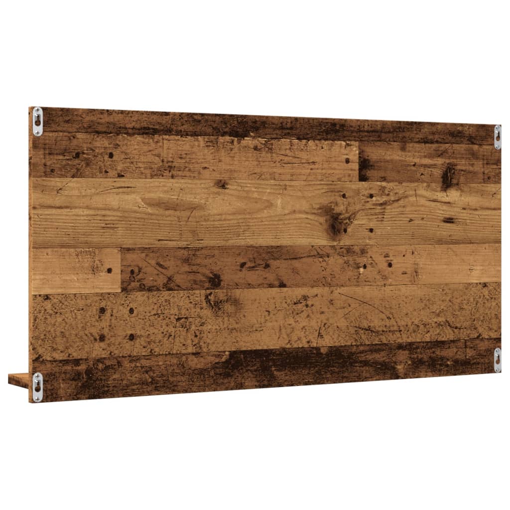 Badspiegel Weiß 90x10,5x45 cm Holzwerkstoff