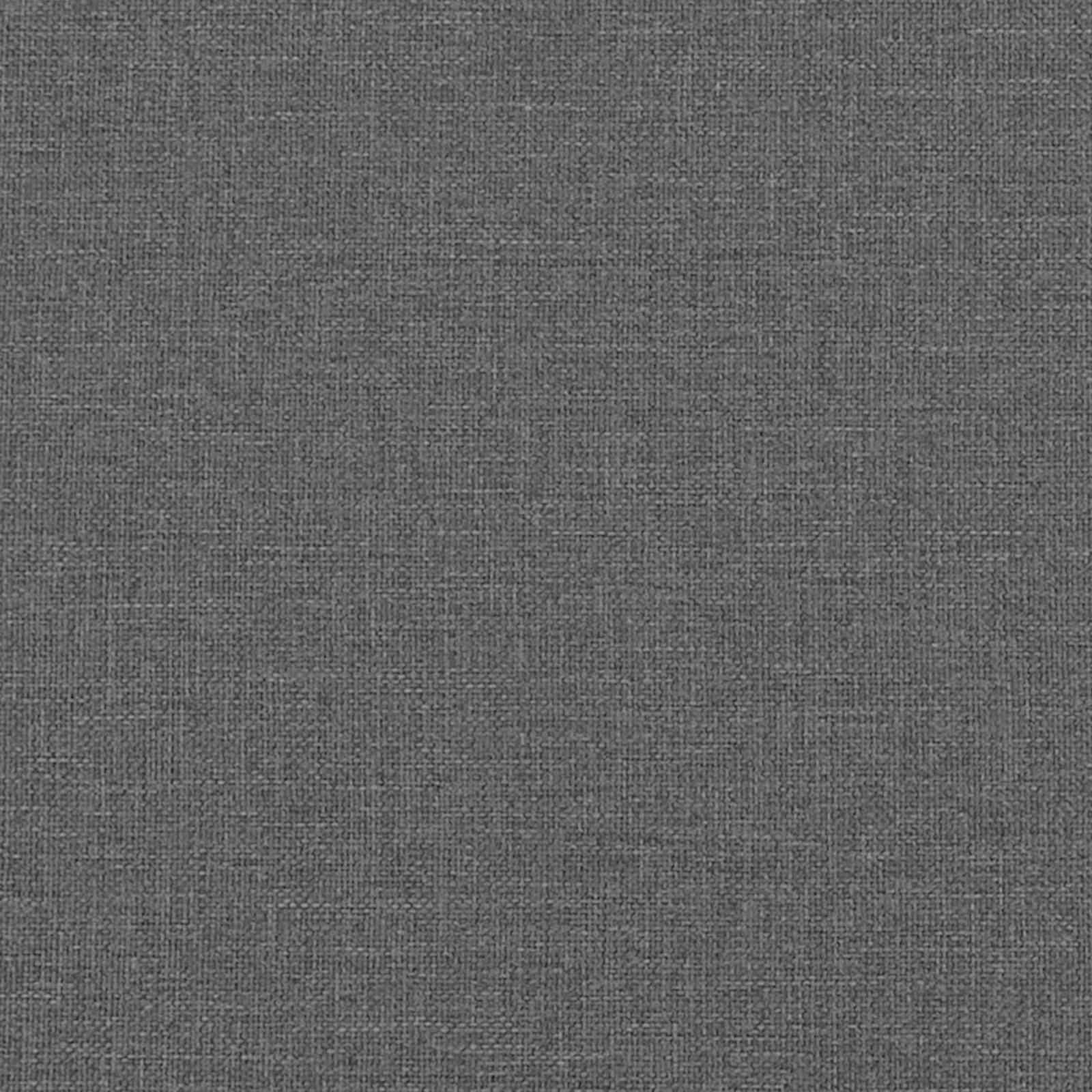 2-Sitzer Sofa Hellgrau 115 x 61 x 87 cm Stoff