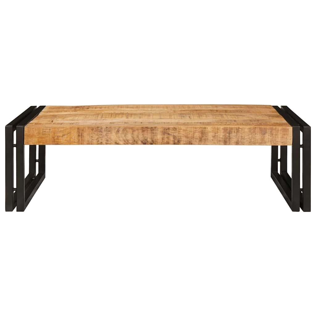 Badregal für Braun 40 x 50 x 23 cm Massives rohes Mangoholz