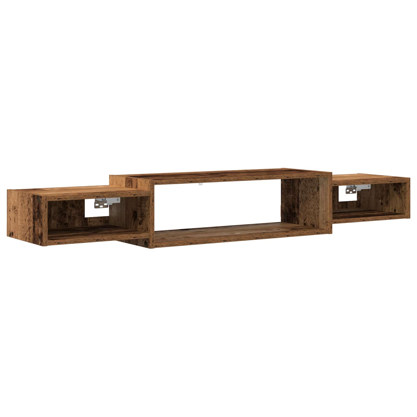 Wandmontierter TV-Schrank Wandhalterung Weiß 140 x 28 x 21 cm