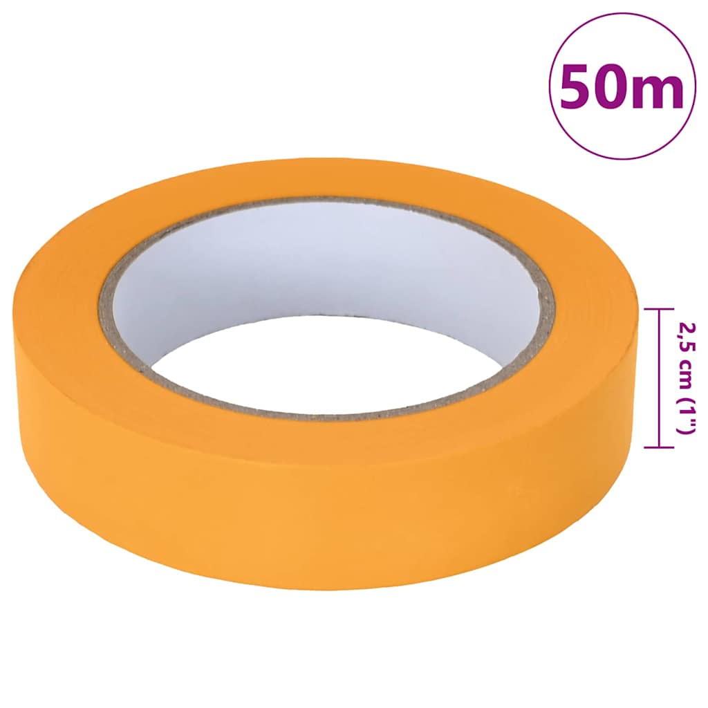 Malerklebebänder 6 pcs Gelb 19mm x 50m Papier
