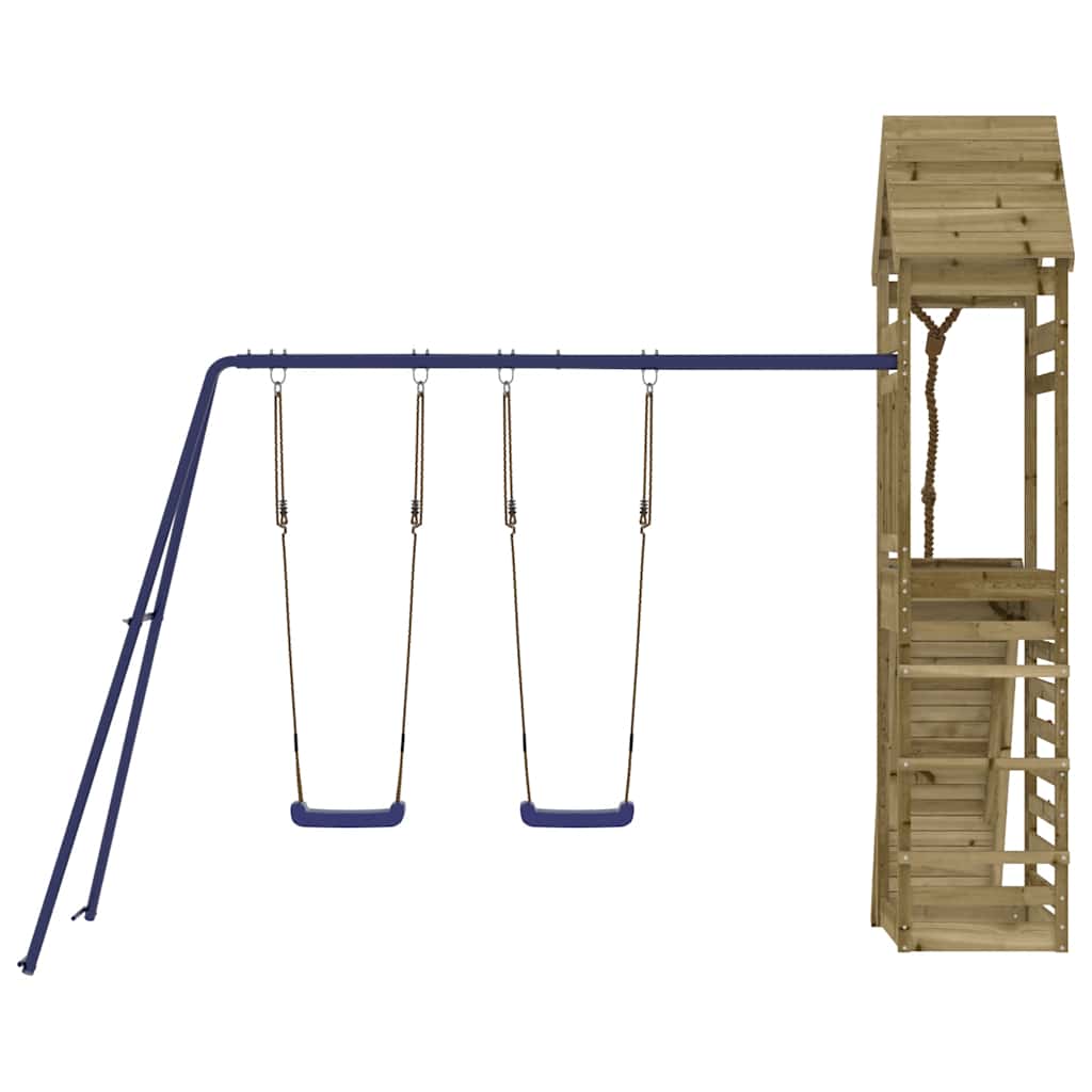 Spielturm Massivholz Kiefer