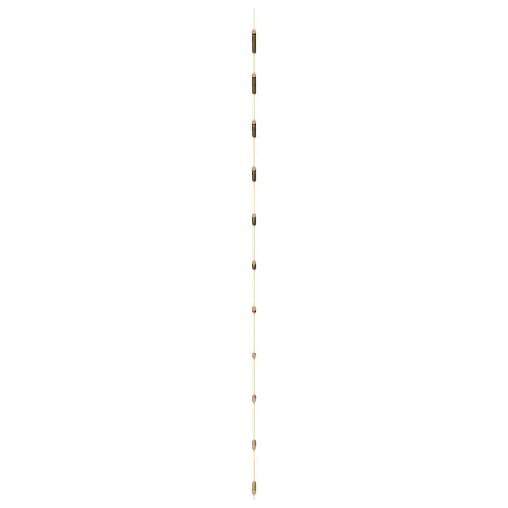 Wanddekorationen in Leiterform 2Stk. 30x100cm Natürlicher Zweig