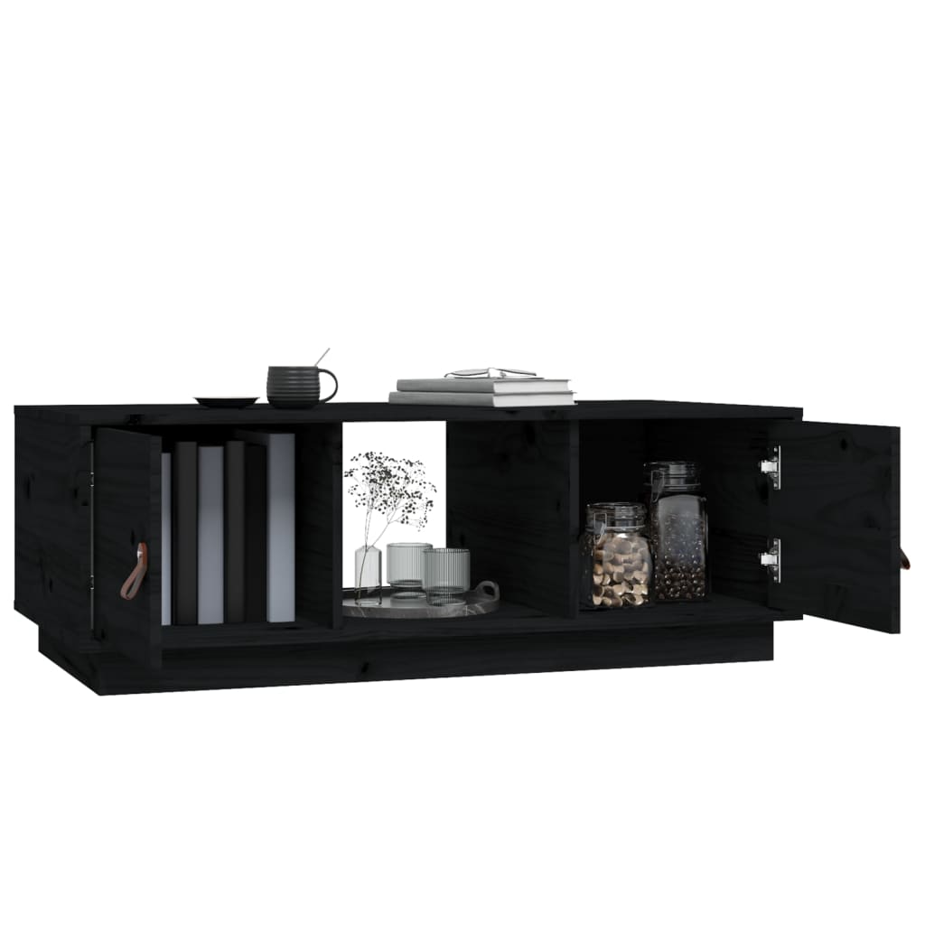 Couchtisch 100x50x35 cm Massivholz Kiefer