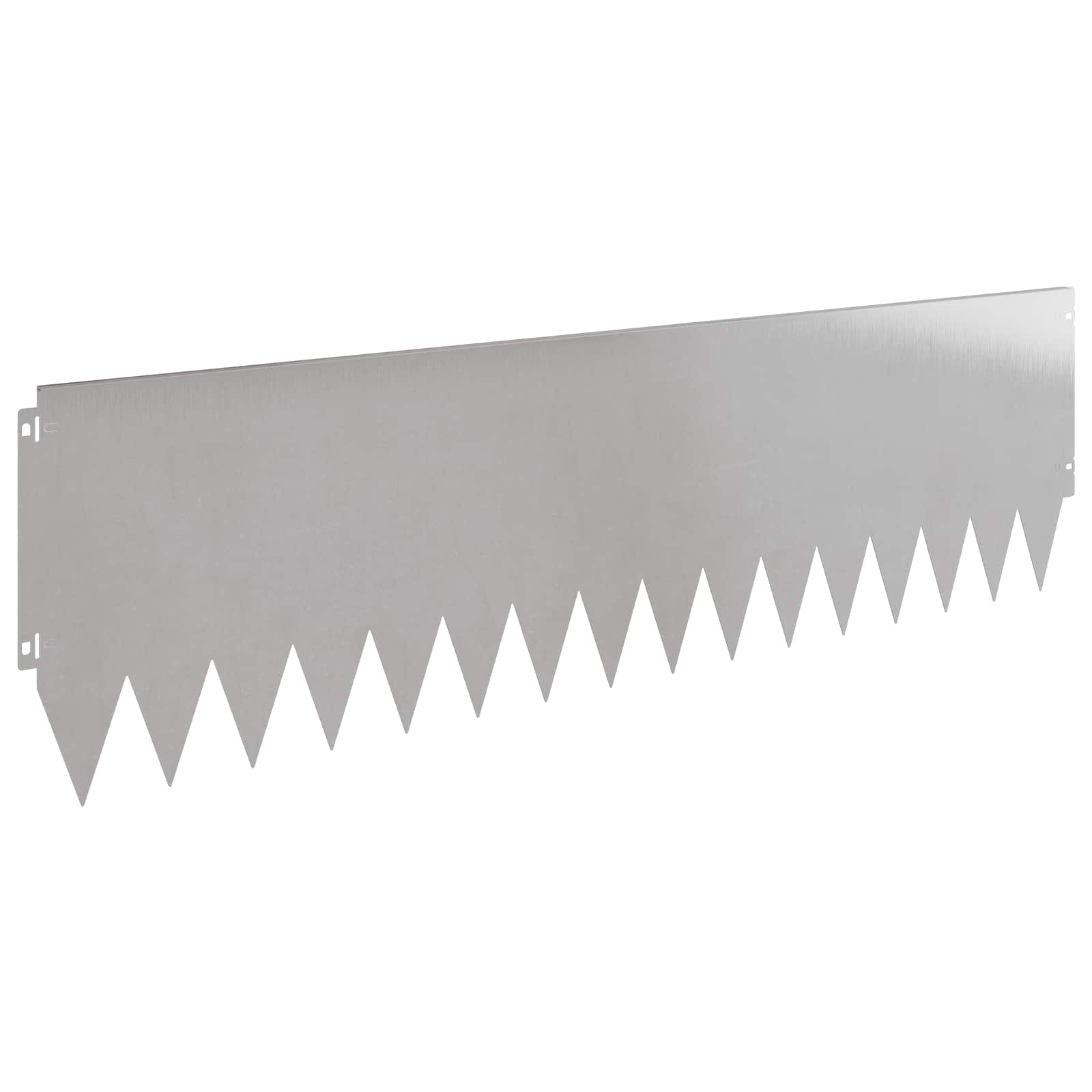 Raseneinfassung 10 pcs 103 x 10 cm Stahl Schwarz