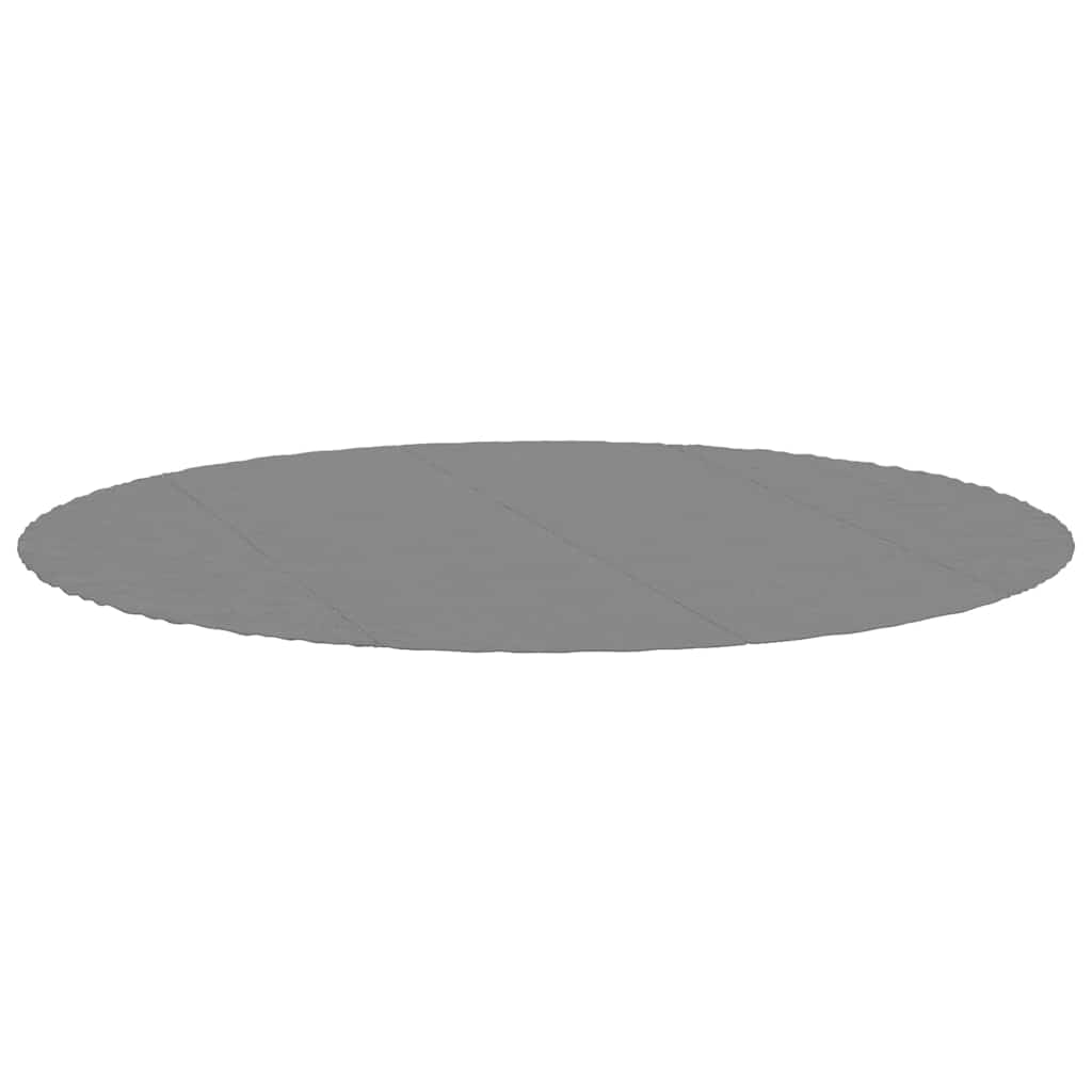Bodenfolie für Pools Schwarz Ø 244 cm Vliesstoff