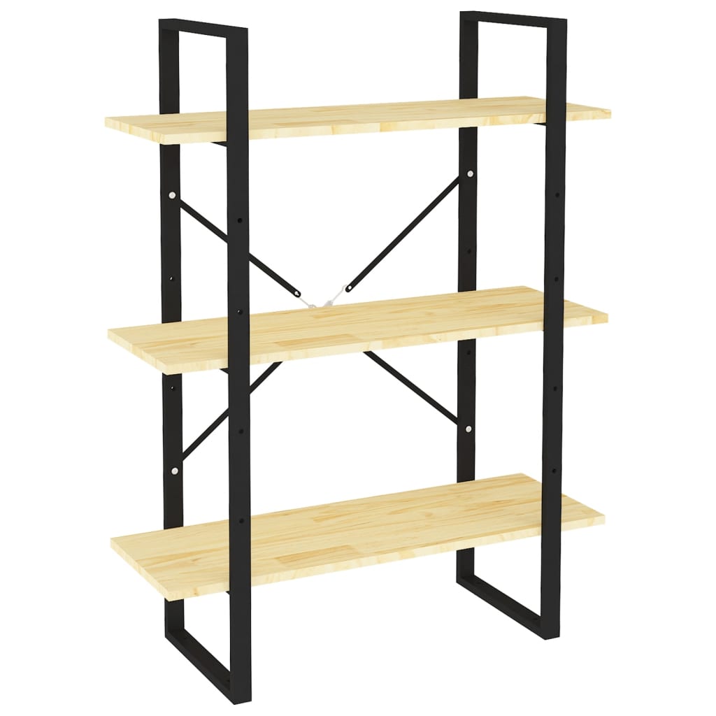 Bücherregal Weiß 80x30x105 cm Holzwerkstoff