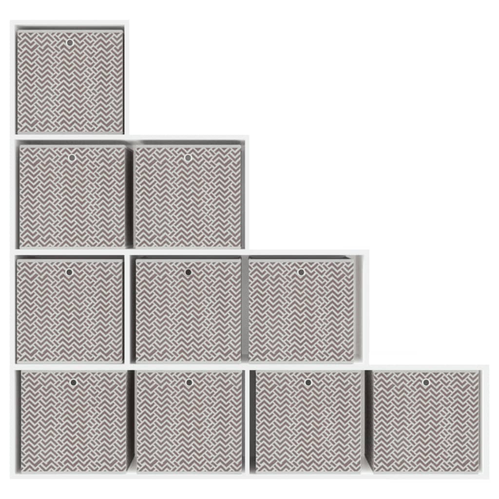 Faltboxen 4 Stk. Creme 32x32x32 cm Vlies