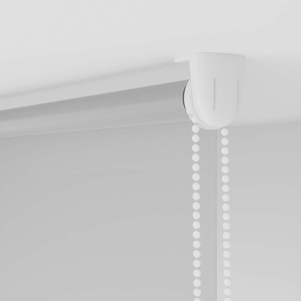 Verdunkelungsrollo 84,4 x 175 cm, Stoffbreite 80 cm, Weiß