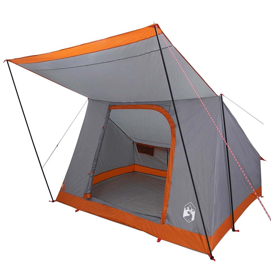 Campingzelt mit Dach mit Speicher Grün 282 x 225 x 154 cm Taft