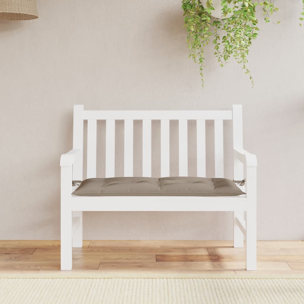 Gartenbank-Auflage Anthrazit 100x50x7 cm Oxford-Gewebe