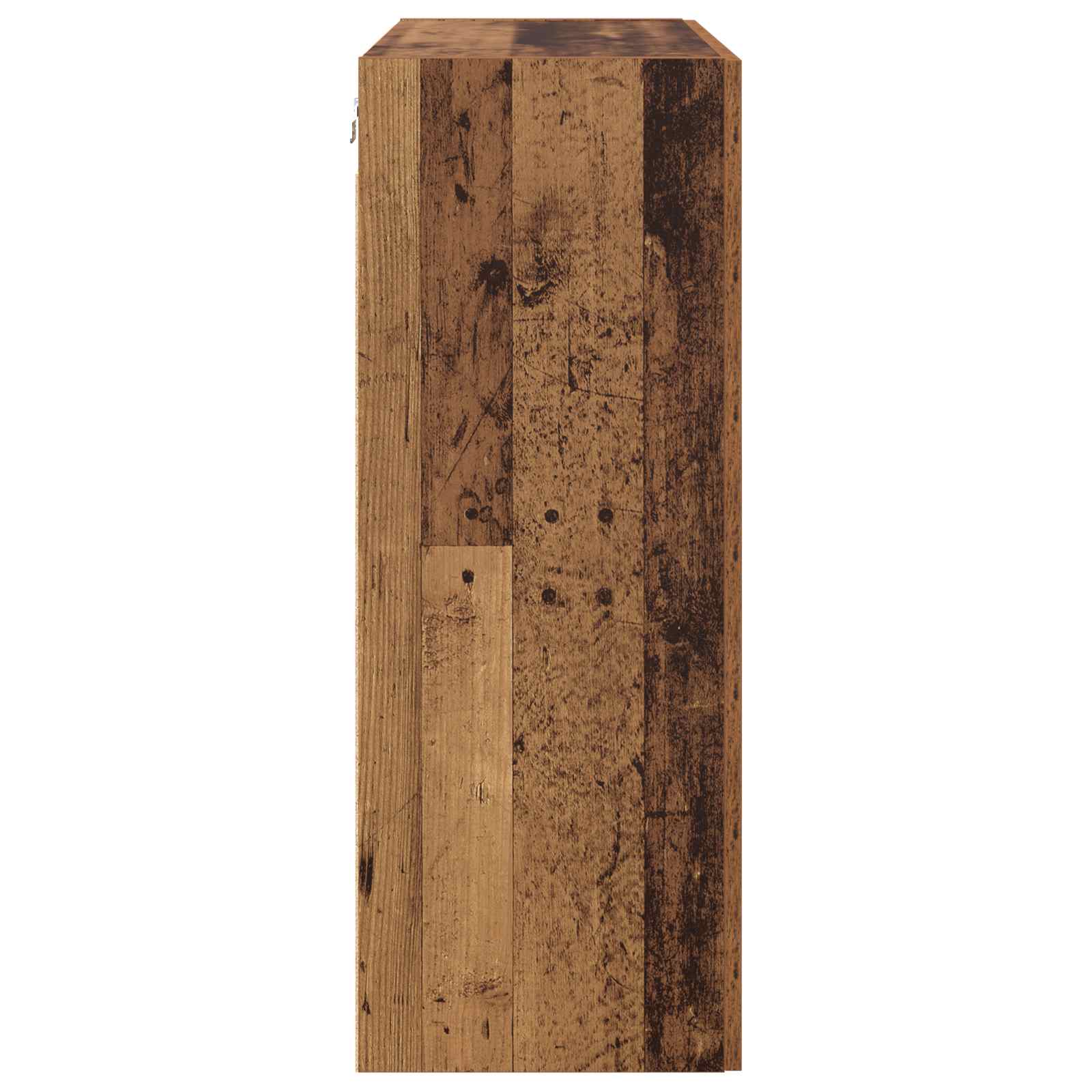 Hängeschrank Weiß 69,5x34x90 cm Holzwerkstoff