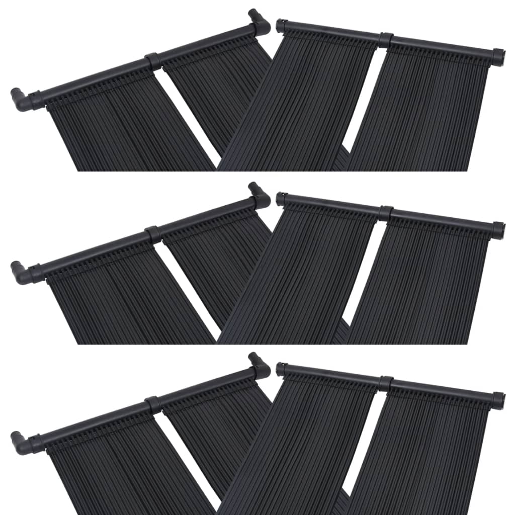 Solar-Panel Poolheizung 2 Stk. 80x310 cm
