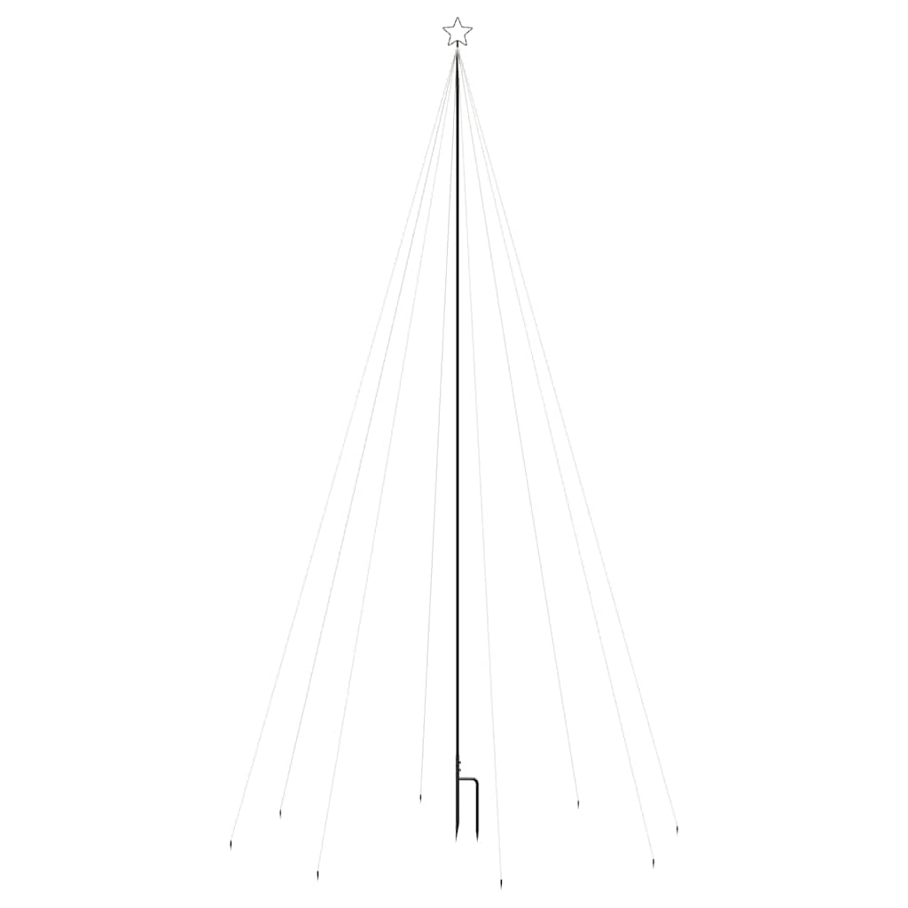 Weihnachtsbaum-Lichterketten Indoor Outdoor 400 LEDs 2,5 m