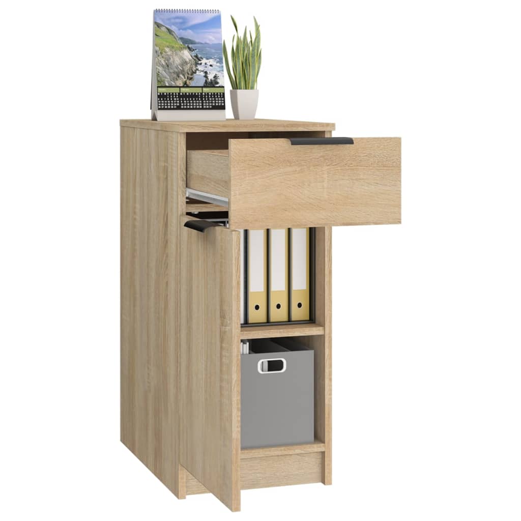 Büroschrank Weiß 33,5x50x75 cm Holzwerkstoff