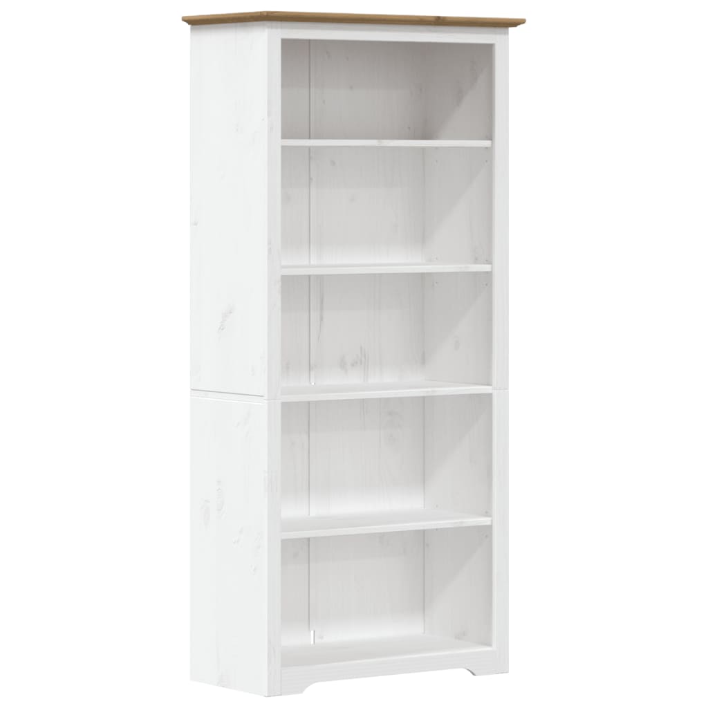 Bücherregal BODO Honigbraun 82 x 40 x 173 cm Holzwerkstoff