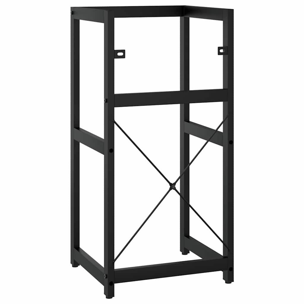 Badezimmer Waschtischgestell Weiß 40x38x83 cm Eisen