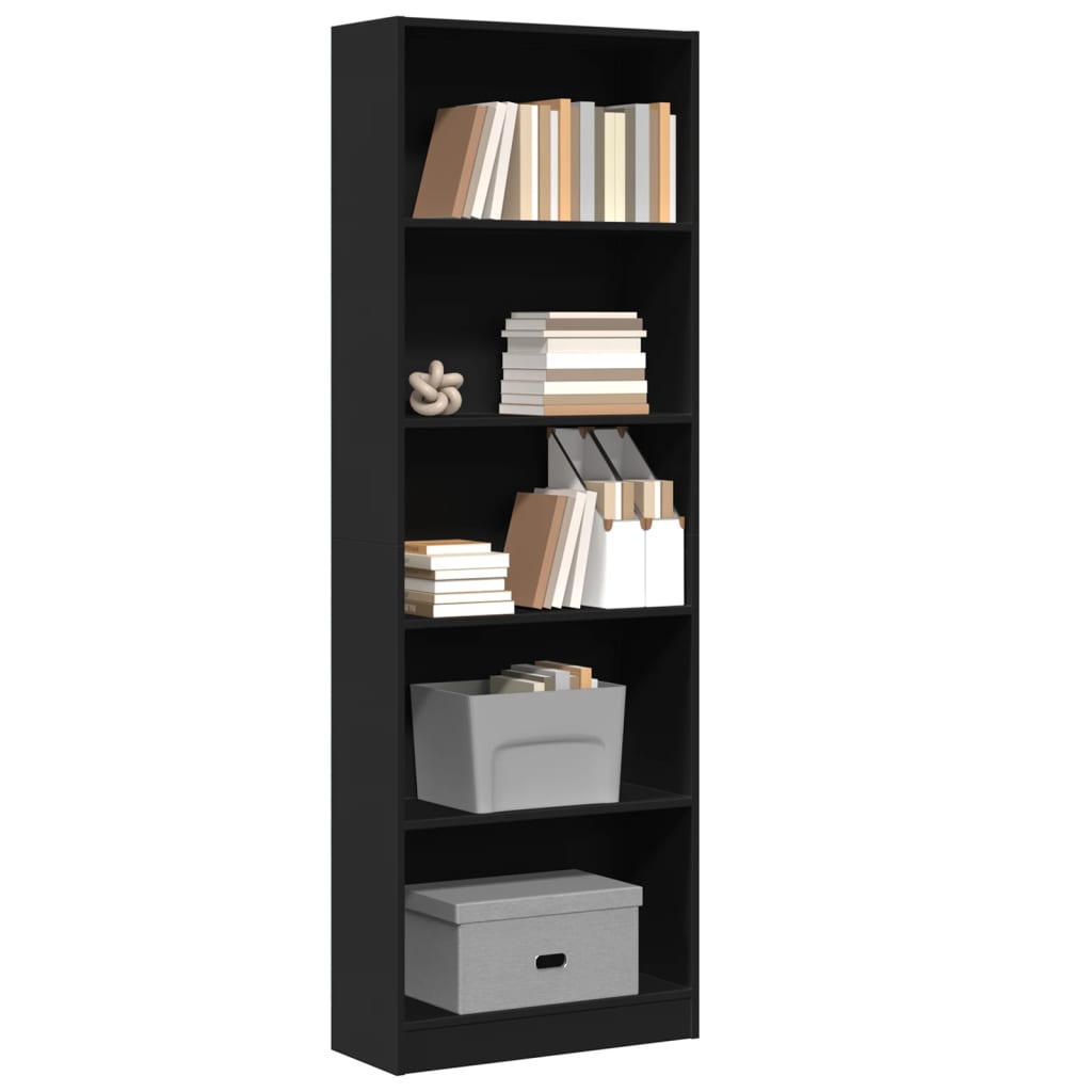 Bücherregal Weiß 40x24x75 cm Holzwerkstoff