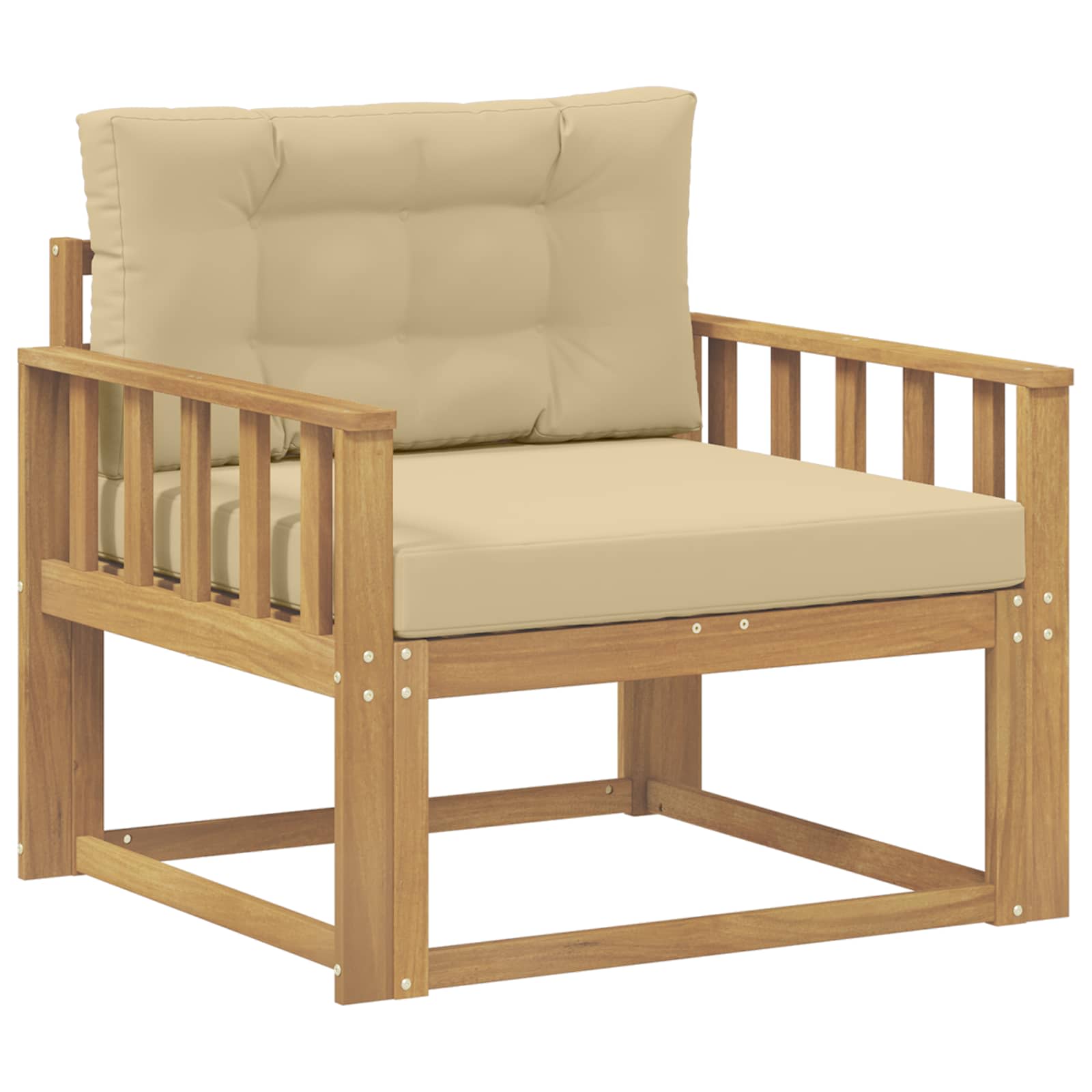 Outdoor Mittelsofa Natur