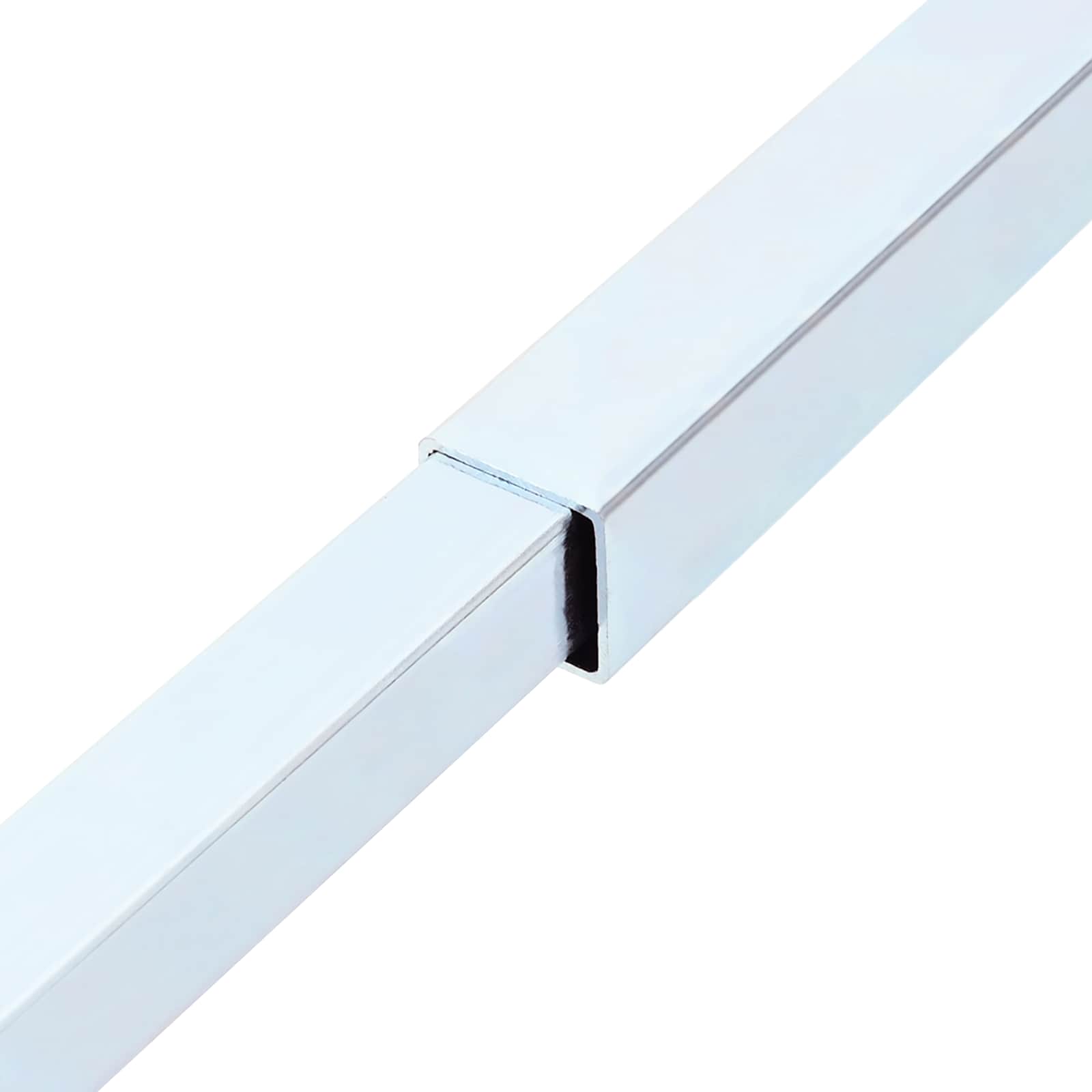 Verstellbarer Fenster-Sicherheitsbalken 6 pcs Silber Stahl