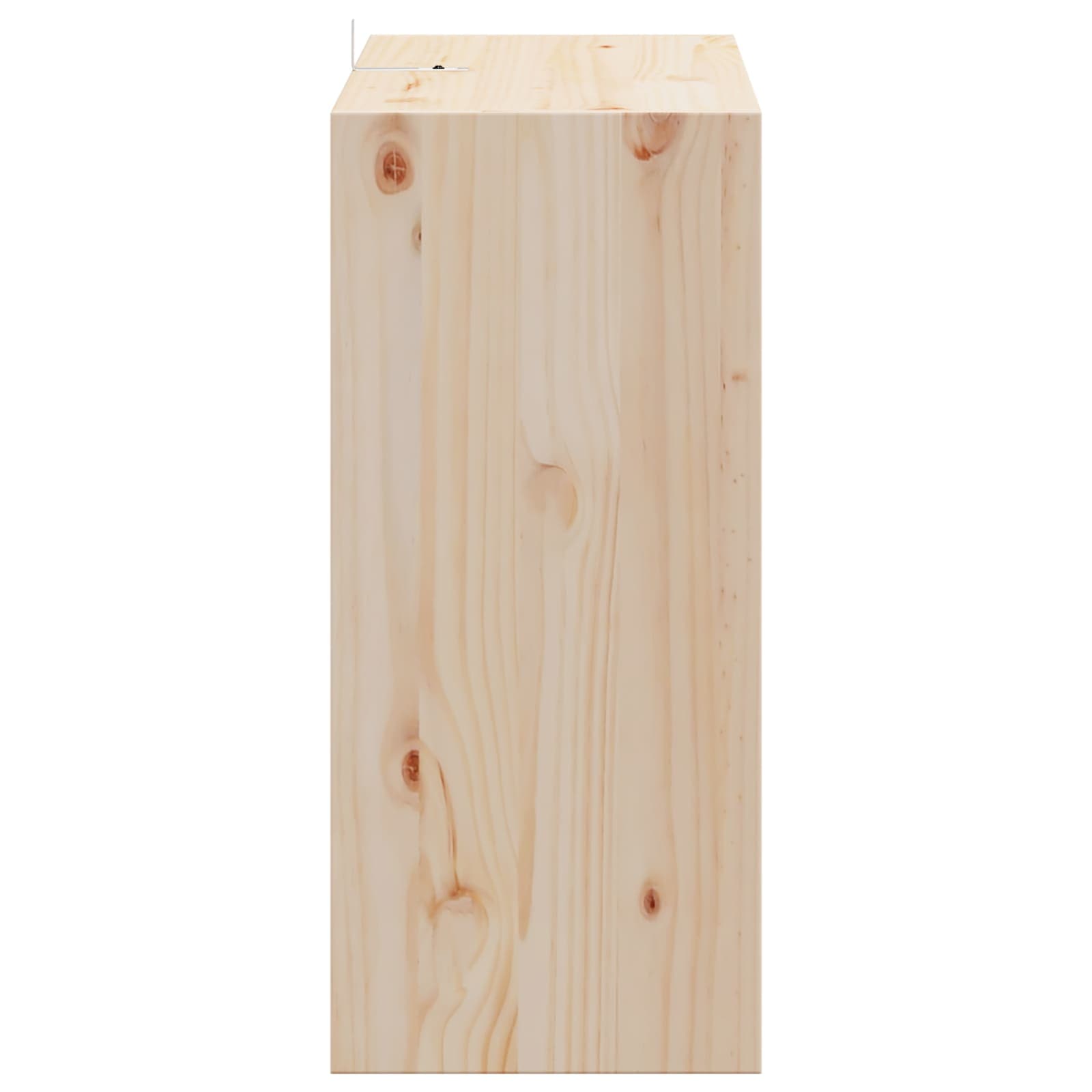 Weinschrank 56 x 25 x 56 cm Massivholz Kiefer