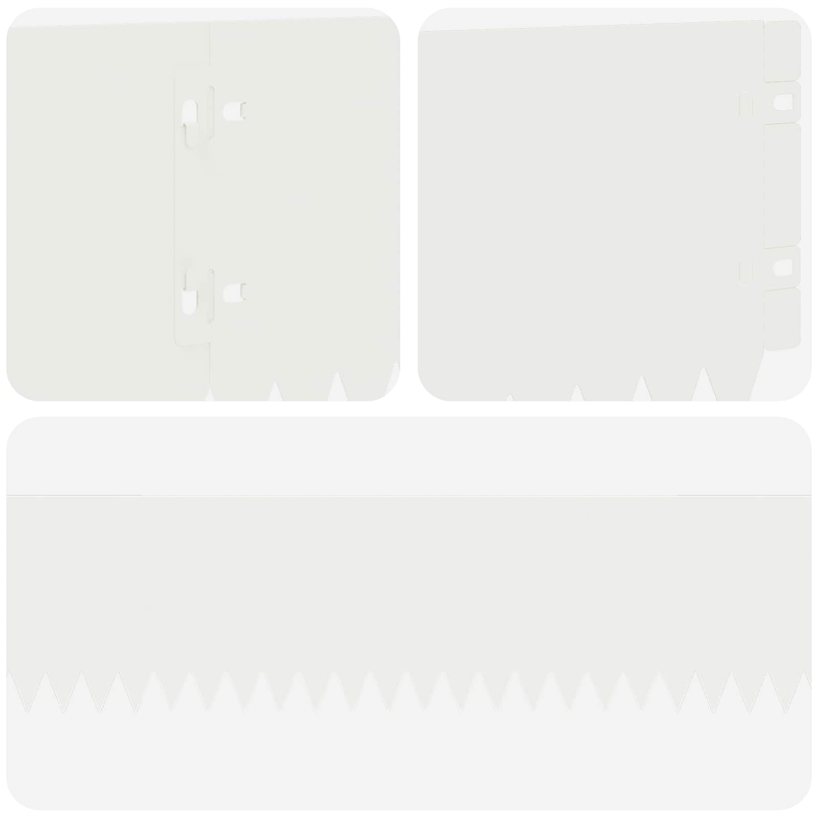 Raseneinfassung 10 pcs 103 x 10 cm Stahl Schwarz