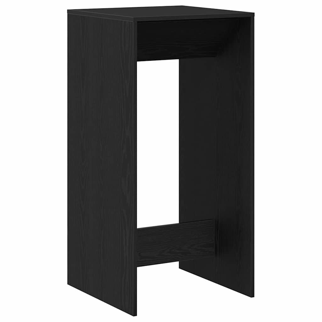 Bartisch Schwarz Eichen-Optik 102 x 50 x 103,5 cm Holzwerkstoff