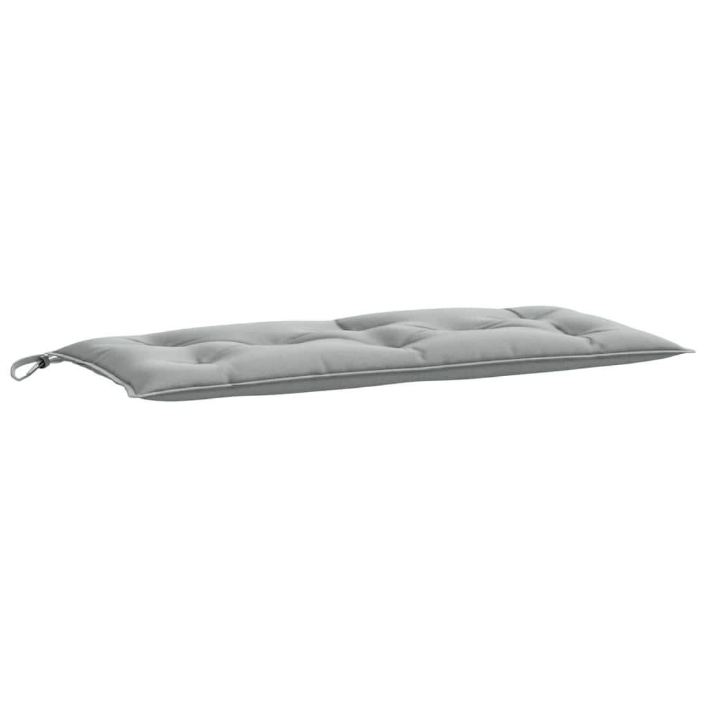 Gartenbank-Auflage Melange Anthrazit 100x50x7 cm Stoff