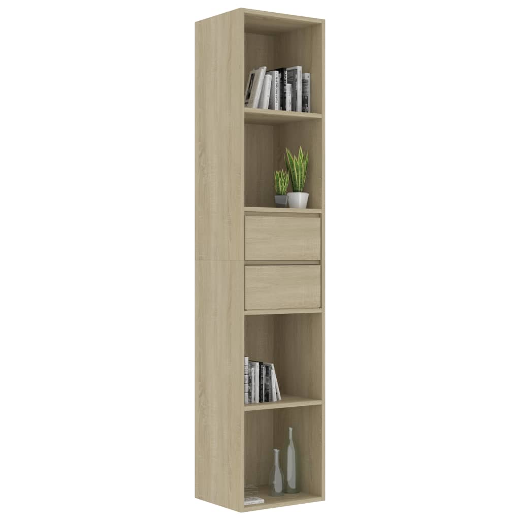 Bücherregal Weiß 36x30x171 cm Holzwerkstoff
