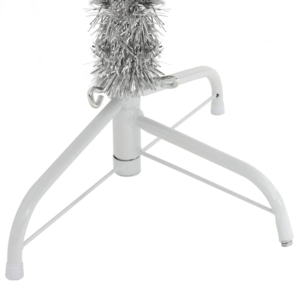 Künstlicher Halb-Weihnachtsbaum mit Ständer Grün 150 cm PVC