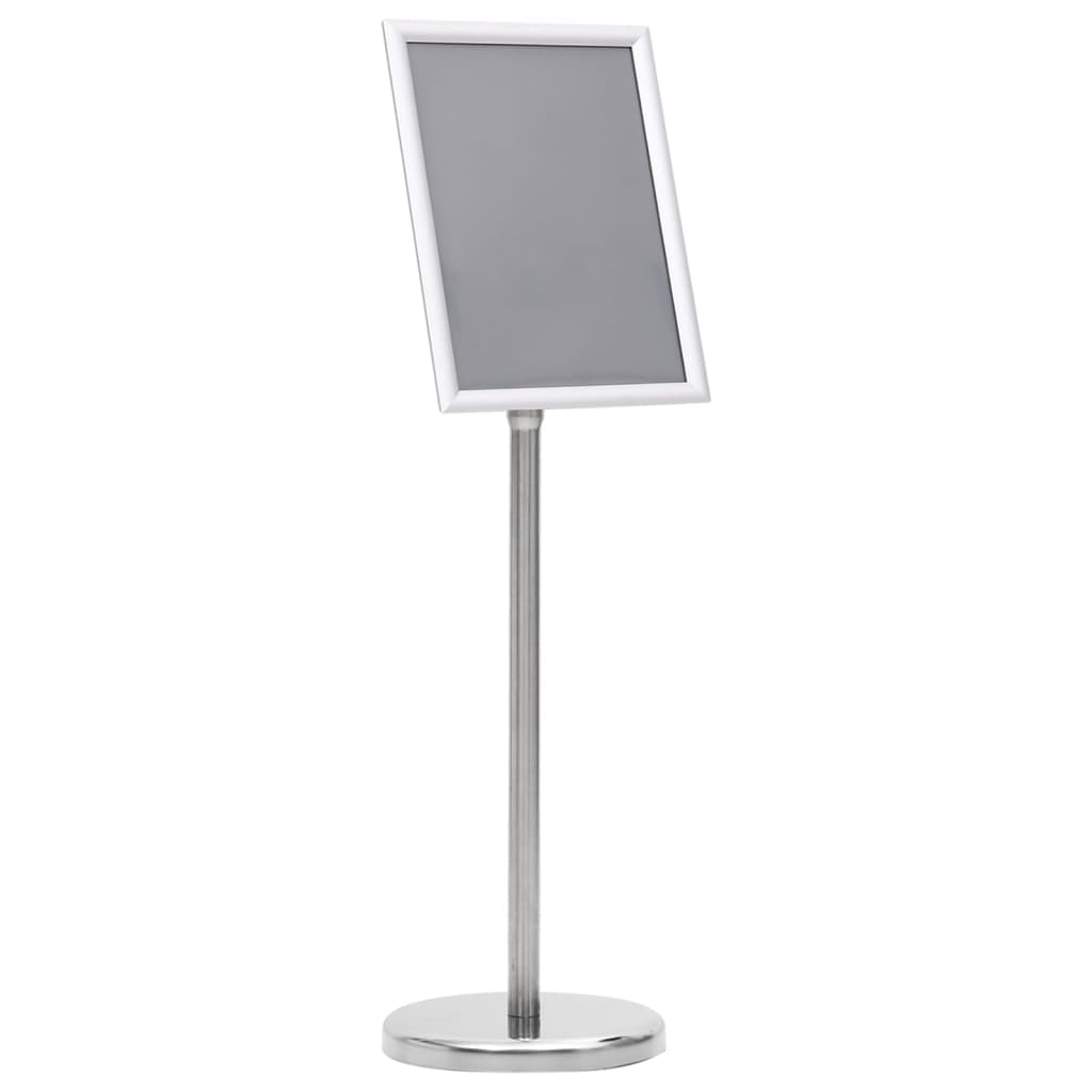 Plakatständer 2 pcs Schwarz 45 x 32,7 x 108 cm Aluminium