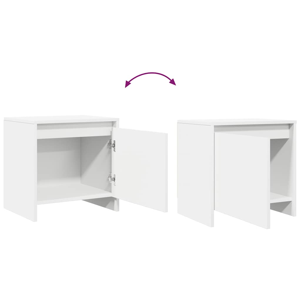 Nachttisch Altholz 45 x 34 x 44,5 cm Holzwerkstoff