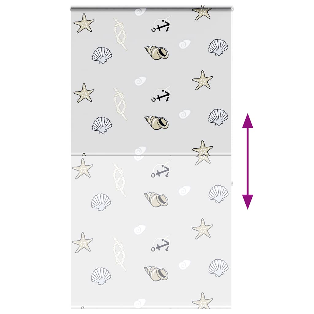 Duschrollo 60x240 cm Stoffbreite 56 cm
