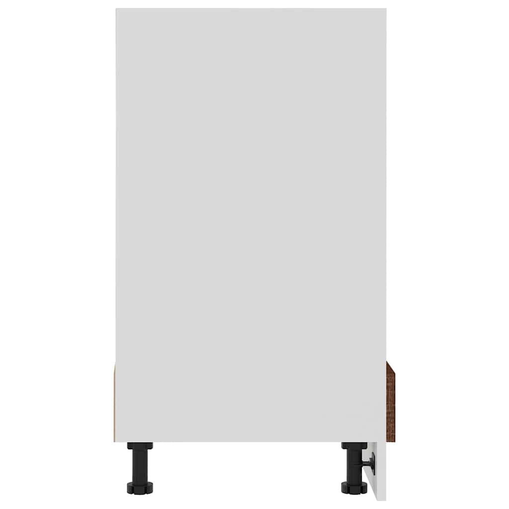 Unterschrank Lyon Weiß 60x46x81,5 cm Holzwerkstoff