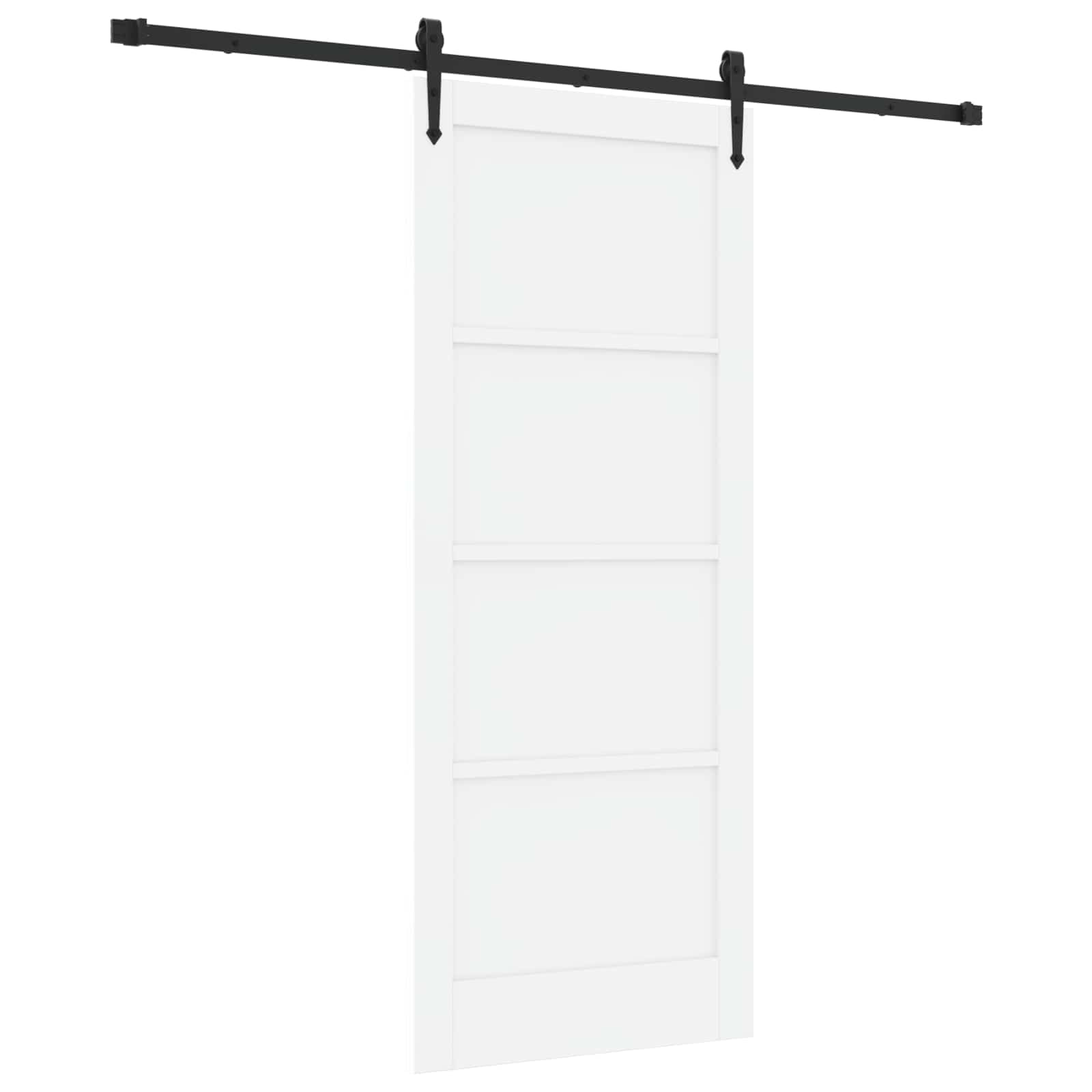 Schiebetür ORKDAL Natur 61 x 198,5 cm Massives Kiefernholz