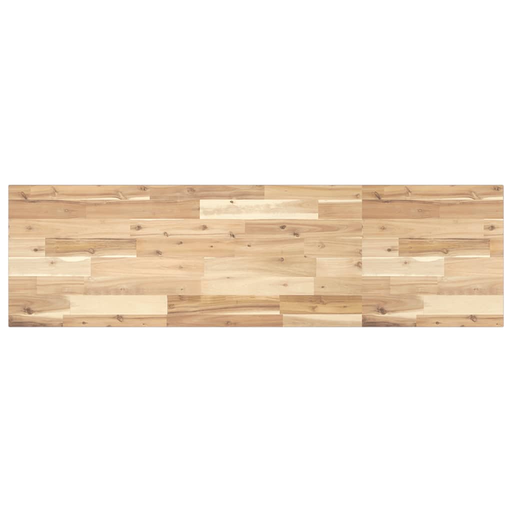 Tischplatte 40x20x2 cm Rechteckig Massivholz Akazie