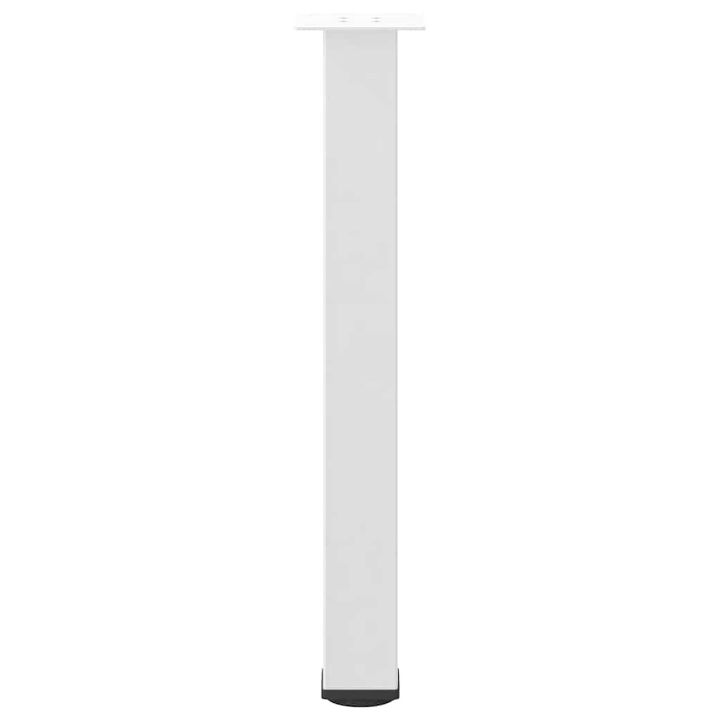 Bartischbeine 4 Stk. Schwarz 100-102 cm Stahl