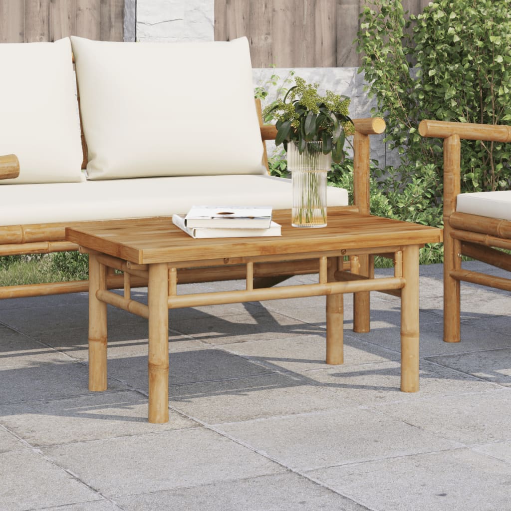 Couchtisch 45x45x35 cm Bambus