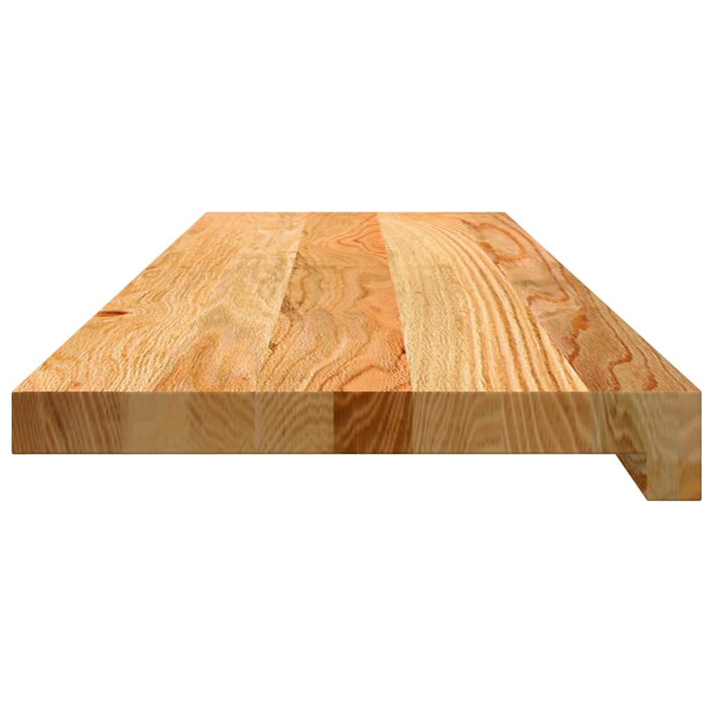 Treppenstufen 4 Stk. Unbehandelt 70x25x2 cm Massivholz Eiche