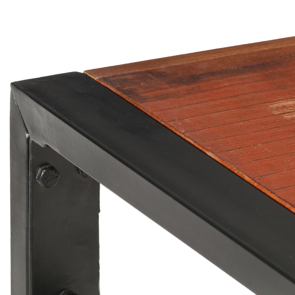 Bartisch 110 x 60 x 110 cm Massivholz Mango