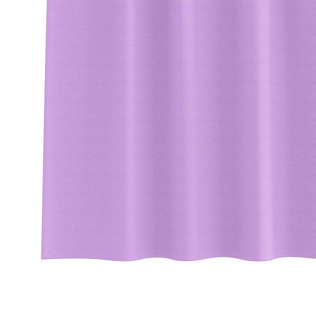 Verdunkelungs-Vorhänge mit Ringen 2 pcs Beige 140 x 140 cm