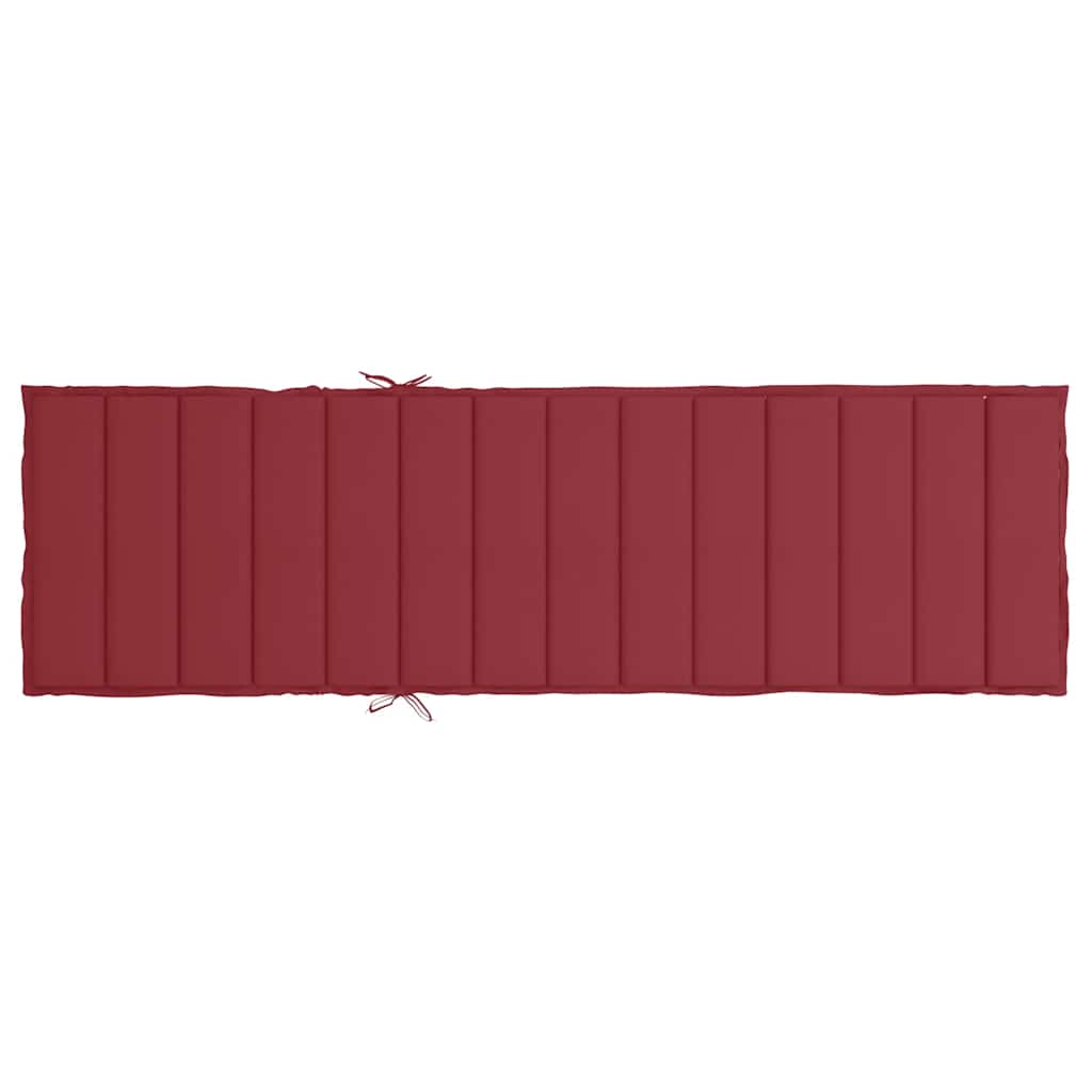 Liege-Kissen Blatt Blattmuster 200 x 70 x 3 cm Oxford-Stoff