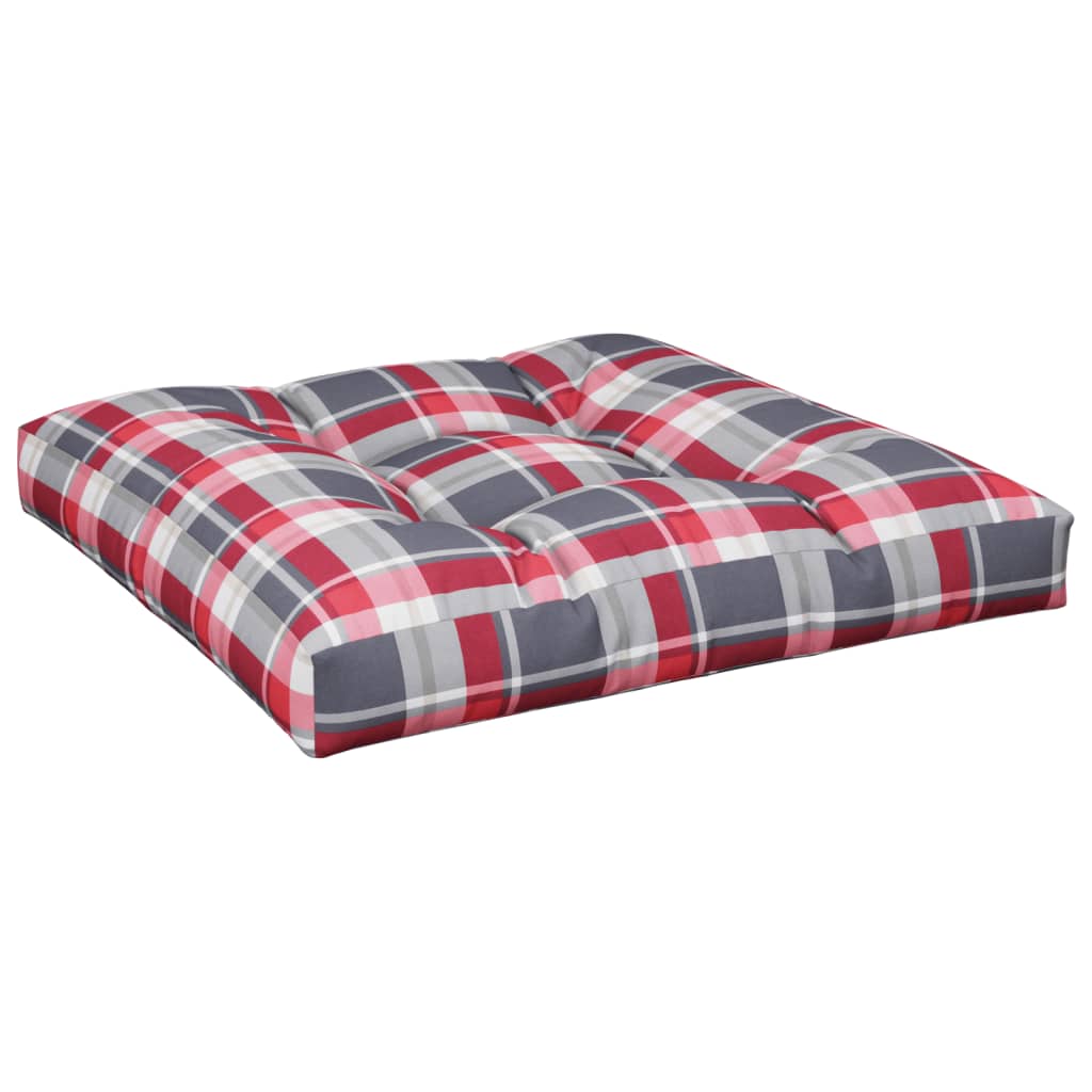 Palettenkissen Anthrazit 50x50x12 cm Stoff