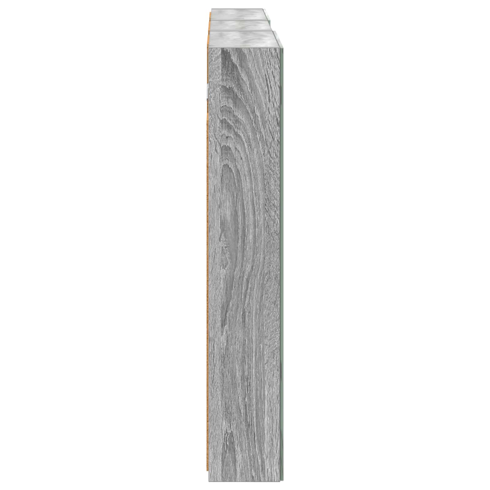 Badezimmerschrank-Set 3 pcs 80 x 10,5 x 50 cm Holzwerkstoff