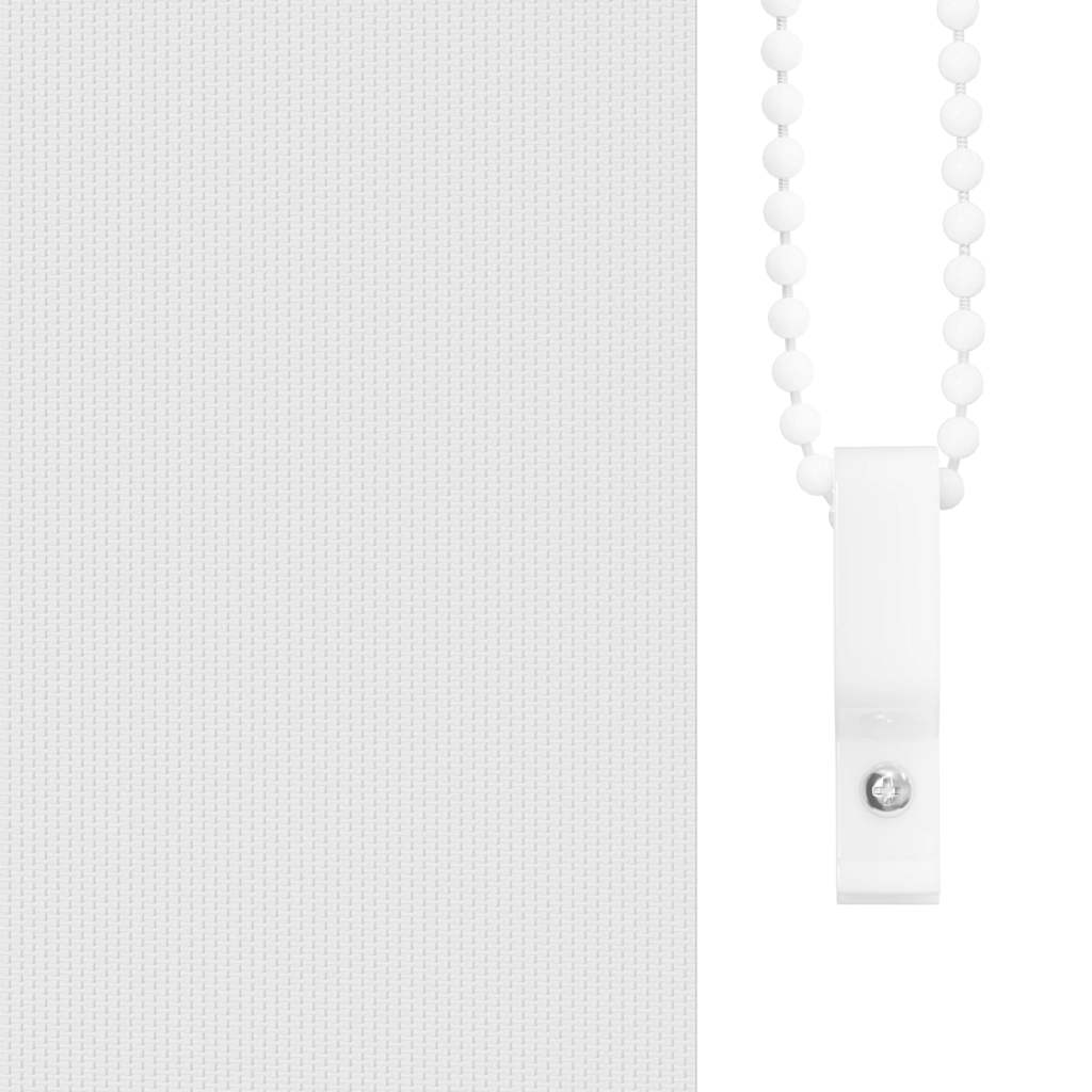 Verdunkelungsrollo 84,4 x 175 cm, Stoffbreite 80 cm, Weiß