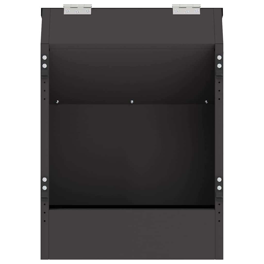 Kaninchenfütterer Schwarz 33,5 x 25,5 x 45,5 cm